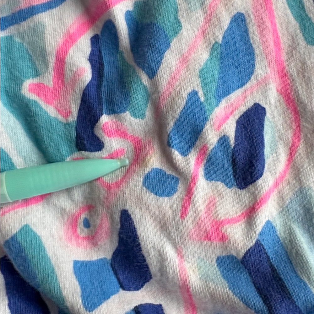 Lilly Pulitzer Loro Mini Swing Dress Women’s Small Skim Blue Reel Nauti - Picture 8 of 8